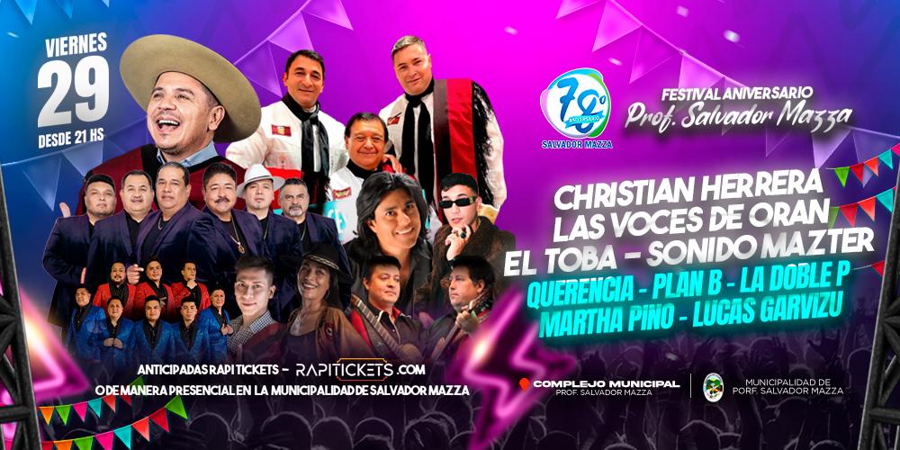 78 Aniversario Salvador Mazza